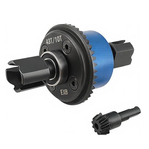 43T Differential Ring Gear & 10T Pinion Gear Upgrade for ARRMA 1/7 Big Rock, Mojave, Fireteam V2 6S BLX & 1/8 Kraton, Outcast, Notorious, Talion 6S BLX/EXB – Replaces ARA310990, ARA310979 (Black) in Saudi Arabia