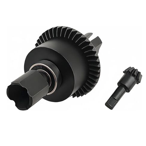 43T Differential Ring Gear & 10T Pinion Gear Upgrade for ARRMA 1/7 Big Rock, Mojave, Fireteam V2 6S BLX & 1/8 Kraton, Outcast, Notorious, Talion 6S BLX/EXB – Replaces ARA310990, ARA310979 (Black) in Saudi Arabia