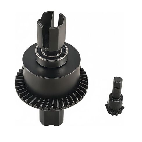 43T Differential Ring Gear & 10T Pinion Gear Upgrade for ARRMA 1/7 Big Rock, Mojave, Fireteam V2 6S BLX & 1/8 Kraton, Outcast, Notorious, Talion 6S BLX/EXB – Replaces ARA310990, ARA310979 (Black) in Saudi Arabia