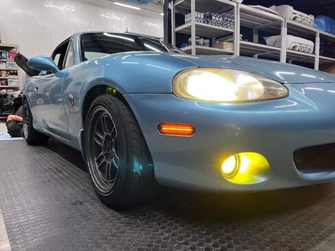 iJDMTOY عدسة شفافة/بيضاء كهرمانية/حمراء كاملة LED مجموعة إضاءة جانبية متوافقة مع 1990-2005 Mazda Miata MX-5، مدعومة بإجمالي 84-SMD LED، استبدل مصابيح العلامات الجانبية OEM in Kuwait