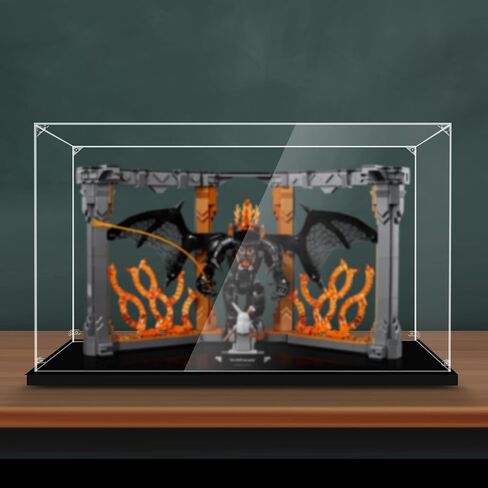 Acrylic Display Case for Lego 21335 Motorized Lighthouse, 11.81x11.81x22.83inches (30x30x58cm), Protect Your Collectibles from Dust with a Clear Showcase in Kuwait