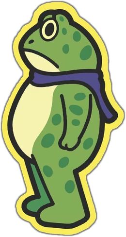 10pcs Frog Again The Machine Protest Sticker, Fog Resist Decal,Bumper Sticker,Merch Decal for Car Laptop Window Sticker-3inch in Saudi Arabia