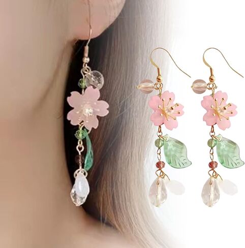 Rooster Chicken Acrylic Drop Dangle Earrings in Saudi Arabia