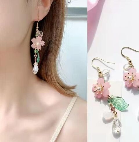 Rooster Chicken Acrylic Drop Dangle Earrings in Saudi Arabia