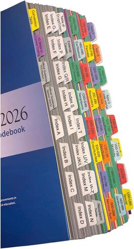علامات تبويب الكتب لإصدار 2024 HCPCS Level II Expert AAPC. مغلفة، ومرمزة بالألوان، وقابلة لإعادة تعيين موضعها باستخدام بطاقة المحاذاة لسهولة الاستخدام. (الكتاب غير متضمن) in Kuwait