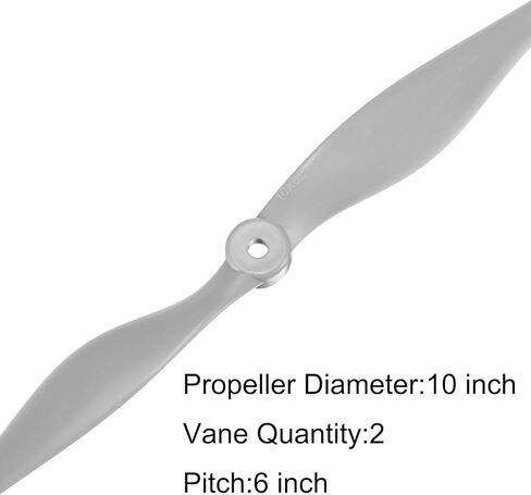MECCANIXITY 5Pcs 7x5 Inch Propeller RC Propellers 2-Vane Blades Props Gray with Adapter Rings for RC Airplane Aircraft Prop Replacement in Saudi Arabia