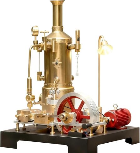 مجموعة أدوات ورشة عمل Steampunk المصغرة العتيقة لـ SE-01/02/03 ونماذج محركات البخار الأخرى، GF-01 نظام نقل ميكانيكي وظيفي معدني بالكامل (27 قطعة) in Saudi Arabia