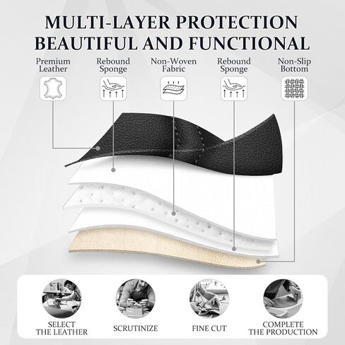 Car Seat Cover 8 Seats for Chevrolet Traverse 2009-2025, Waterproof Durable Compatible Airbag, Premium Leather Seat Protector(8 Seats Standard,Black Red) in Kuwait