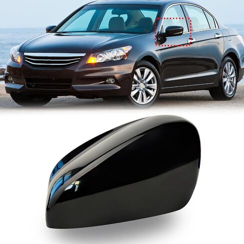 Side Rearview Mirror Covers, Fit for Honda Accord 2008-2013, Replacement Exterior Mirror Housing Caps, Driver&Passenger Side (Priming Paint) in Saudi Arabia