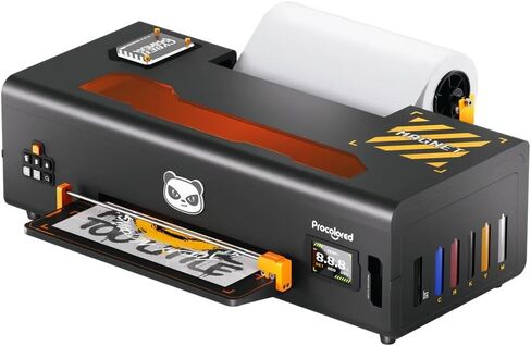 آلة طباعة نقل الملابس Procolored K13 Series A3 L1800 DTF تي شيرت مباشرة إلى طابعة الأفلام مع دوران الحبر الأبيض والتنظيف شبه التلقائي - K13 والفرن in Saudi Arabia