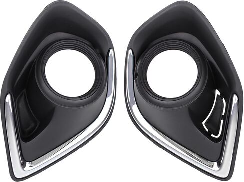 ApplianPar 2Pcs Driver and Passenger Side Fog Light Chrome Bezel Cover for Outlander Sport RVR 2013 2014 2015 in Saudi Arabia
