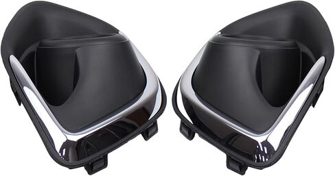ApplianPar 2Pcs Driver and Passenger Side Fog Light Chrome Bezel Cover for Outlander Sport RVR 2013 2014 2015 in Saudi Arabia