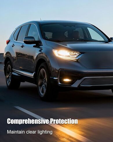غطاء خفيف للضباب الأمامي مناسب لسيارة Honda CR-V LX 2017 2018 2019، استبدال شبكة مصباح الضباب المصد 71153-TLA-A01 71153TLAA01، يسار ويمين، قطعتان in Saudi Arabia