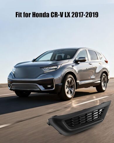 غطاء خفيف للضباب الأمامي مناسب لسيارة Honda CR-V LX 2017 2018 2019، استبدال شبكة مصباح الضباب المصد 71153-TLA-A01 71153TLAA01، يسار ويمين، قطعتان in Saudi Arabia