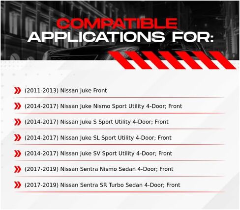 R1 Concepts Front Brake Rotors For 2011-2017 Nissan Juke, 2017-2019 Nissan Sentra| Blank Disc Brake Rotors| Brakes and Rotors Brakes and Rotors in Saudi Arabia