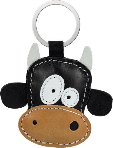 Genuine Leather Animal-Shaped Keychain – Made in EU – Ideal for Christmas, Birthdays & Anniversaries in Saudi Arabia