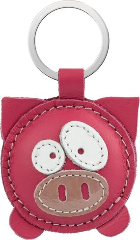 Genuine Leather Animal-Shaped Keychain – Made in EU – Ideal for Christmas, Birthdays & Anniversaries in Saudi Arabia