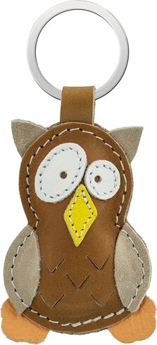 Genuine Leather Animal-Shaped Keychain – Made in EU – Ideal for Christmas, Birthdays & Anniversaries in Saudi Arabia