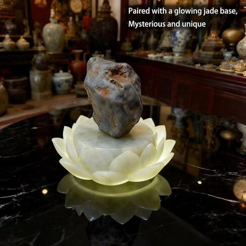 Rocks and mineralsNatural Iron nickelMeteoriteSpace Rock Fragment raw meteoritelodestoneDesktop Ornament for Meteorite Appreciation and Collection (Big) in Saudi Arabia