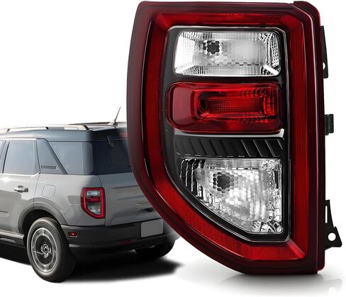 Tail Lights Compatible with 2021-2024 Ford Bronco Sport Taillights Rear Brake Lamp Taillight Rear Reverse Stop Brake Lamp Replacement for OEM#M1PZ13404A FO2801284 (Right Passenger Side) in Saudi Arabia
