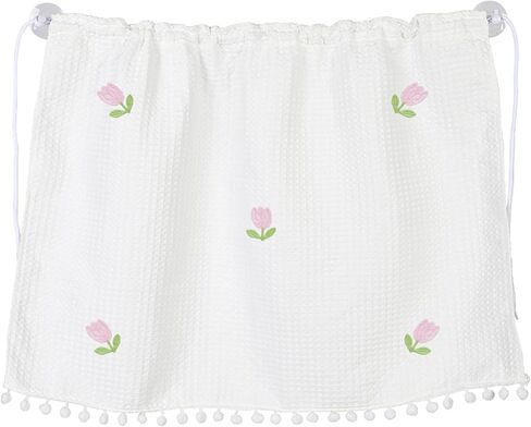 Car Side Window Sun Shade, Cute Blackout Car Window Shade Privacy Curtain for Baby, Automative UV Protection Window Shades with Suction Cup for Back Seat (Five Smile Flowers) in Saudi Arabia