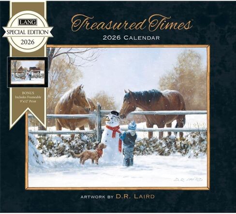 Lang Companies, Treasured Times Special Edition 2025 Wall Calendar in Saudi Arabia