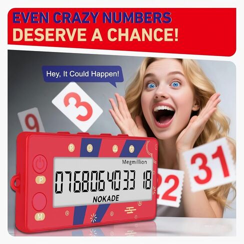 AI Lottery Machine, A Lucky Lottery Machine,Random Picker, Electronic Lottery Assistant, ai Lottery Number Picker， Gift for Lottery Lovers，ai Lottery Number Picker in Saudi Arabia