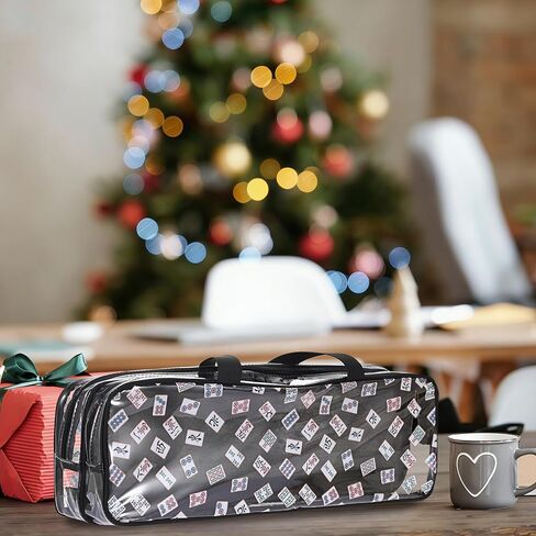 Empty Mahjong Bag, Mahjong Tile Storage Bag Only, American Mahjong Accessories Organizer for Tiles and Racks, Portable Mahjong Holder Carrying Case for Game Party Travel Gathering, Black in Saudi Arabia
