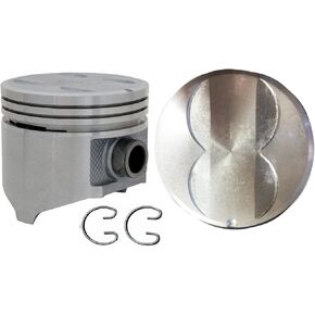 Set of 8 Flat Top Pistons for 67-84 Chrysler/Dodge 5.2L/318 | .040 (1.00mm Oversized) | 3.950in. Bore Diameter in Saudi Arabia