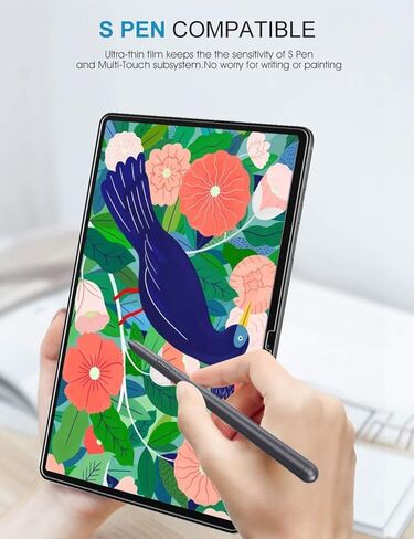 واقي شاشة ورقي من PYS لجهاز Galaxy Tab A9 Plus (11 بوصة) 2023، مع متوافق مع قلم S/واقي شاشة Galaxy Tab A9 Plus، يبدو وكأنه الكتابة على الورق in Kuwait