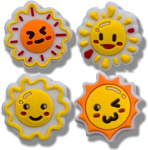 16PCS Weather Cloud Shoe Charms, Shoe Decoration Party Gifts for Boys Girls Kids Women, Men in Saudi Arabia