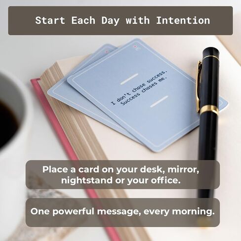 UNSTOPPABLE Affirmation Cards – 52 Bold Mindset Quotes for Ambitious Women, Men Entrepreneurs & High Achievers – Motivational Gift for Her, Him, Boss, or Relentless Dreamer in Saudi Arabia
