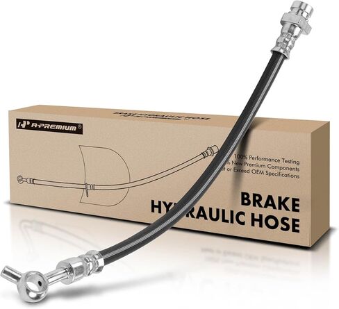 A-Premium Rear Passenger Brake Hydraulic Hose Compatible with Hyundai Models - Elantra 2009 2010 2011 2012 - Replace# 587372L500 in Saudi Arabia