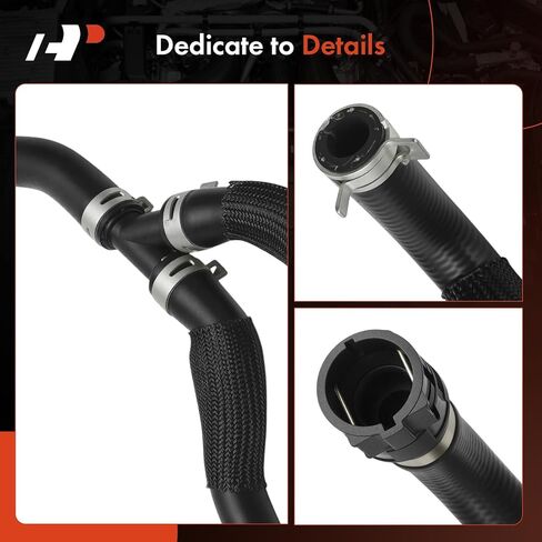 A-Premium Inlet and Outlet HVAC Heater Hose Pipe Line Assembly Compatible with Chevrolet Cruze 2011-2015, Cruze Limited 2016, 1.8L in Saudi Arabia