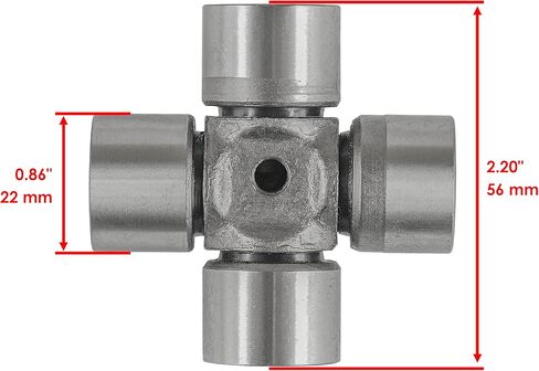 Caltric Front Or Rear Drive Shaft U-Joint Compatible with Can-Am 715900325 703000024 703500002 in Saudi Arabia
