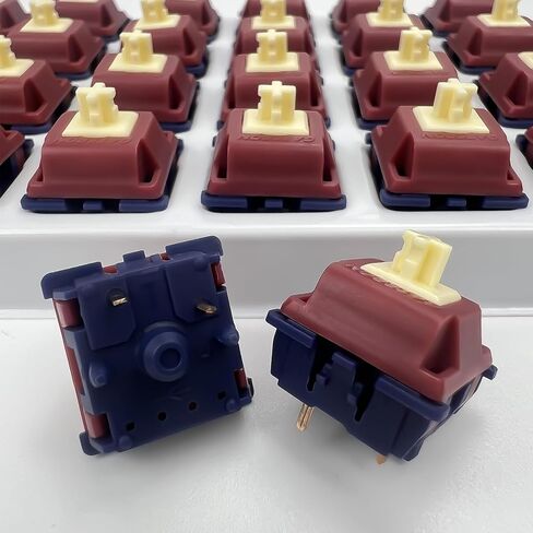 مفاتيح لوحة المفاتيح Gateron Baby Kangaroo 2.0، مفاتيح RGB LED ثقيلة اللمس ذات 5 دبابيس، لوحات مفاتيح مفاتيح مصنعة مسبقًا، 59gf، زنبرك ثنائي المرحلة 22 مم، مناسبة للوحات المفاتيح الميكانيكية MX (108 قطعة، أخضر) in Kuwait