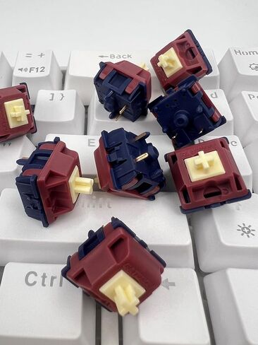 مفاتيح لوحة المفاتيح Gateron Baby Kangaroo 2.0، مفاتيح RGB LED ثقيلة اللمس ذات 5 دبابيس، لوحات مفاتيح مفاتيح مصنعة مسبقًا، 59gf، زنبرك ثنائي المرحلة 22 مم، مناسبة للوحات المفاتيح الميكانيكية MX (108 قطعة، أخضر) in Kuwait