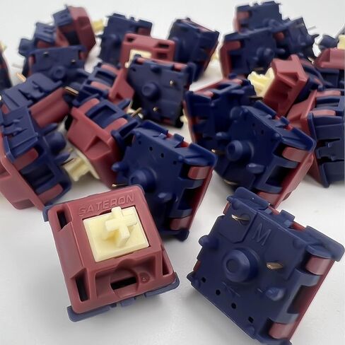 مفاتيح لوحة المفاتيح Gateron Baby Kangaroo 2.0، مفاتيح RGB LED ثقيلة اللمس ذات 5 دبابيس، لوحات مفاتيح مفاتيح مصنعة مسبقًا، 59gf، زنبرك ثنائي المرحلة 22 مم، مناسبة للوحات المفاتيح الميكانيكية MX (108 قطعة، أخضر) in Kuwait