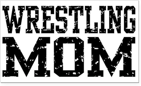 مغناطيس ممتص الصدمات للسيارة مستطيل الشكل من CafePress Wrestling Mom in Saudi Arabia
