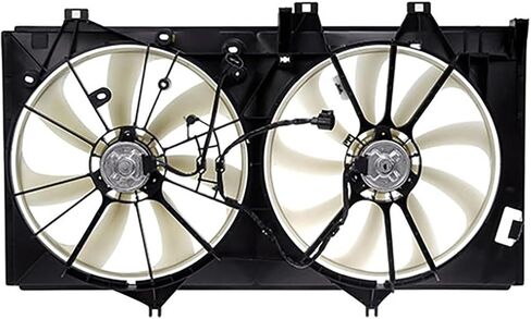 Engine Cooling Fan Assembly 1PC Replaces 163610P250, 163610P260 for Toyota Avalon 3.5L 2013-2018, for Toyota Camry 3.5L 2012-2017, for Lexus ES350 3.5L 2016-2018 in Saudi Arabia