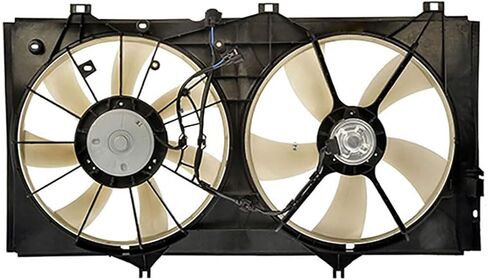 Engine Cooling Fan Assembly 1PC Replaces 16361AD020, 16361AD030 for Toyota Camry 3.5L 2007-2011, for Toyota Venza 3.5L 2009-2016, for Lexus ES350 3.5L 2007-2011 in Saudi Arabia