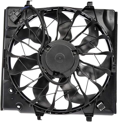 Engine Cooling Fan Assembly 1PC Replaces 25380D5280 for Kia Optima 1.6L 2016-2019, for Kia Optima 2.0L 2016-2019 in Saudi Arabia