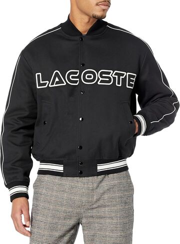Lacoste Men's Logo Varsity Jacket in Saudi Arabia