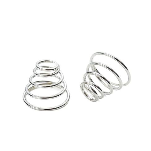 Cgshop-Compressed Spring Wire Diameter 1.2mm 1.4mm 1.5mm 1.8mm 2mm 304 Stainless Steel Conical Pressure Spring, 5pcs, Good Elasticity and More Durable(1.2X(8-15) x15-6,1.2mm) in Saudi Arabia