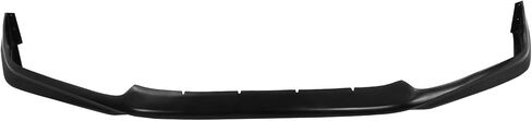 FREEMOTOR802® Front Bumper Lip Splitter Air Dam Chin Spoiler, Fits 2012 Honda Civic Si EX EX-L Sedan, MD Style Unpainted Black PU 1PC Lower Guard Protector Underbody Styling Trim in Saudi Arabia