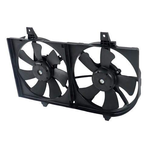WFLNHB Radiator Condenser Cooling Fan Assembly Replacement for Nissan Sentra 2002-2005 2006 674-59684 NI3115123 620730 in Saudi Arabia