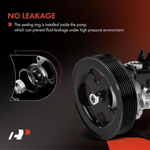 A-Premium Power Steering Pump, with Pulley, Compatible with Nissan Armada 2017-2021 & Infiniti QX80 2014-2023, QX56 2013-2013, Replace # 491101LA0A in Saudi Arabia