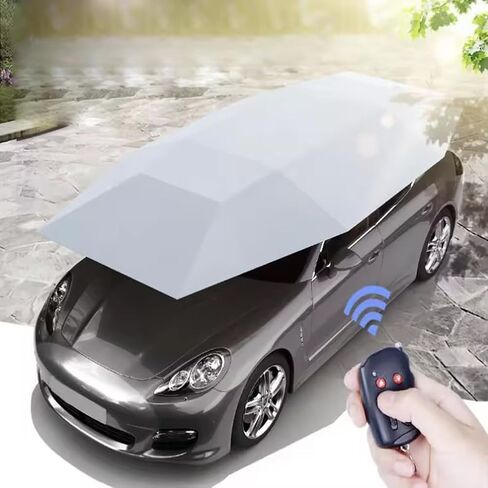 Fully Automatic Portable Tent Mobile Garage Shelter Foldable Sun Shade Protection in Kuwait