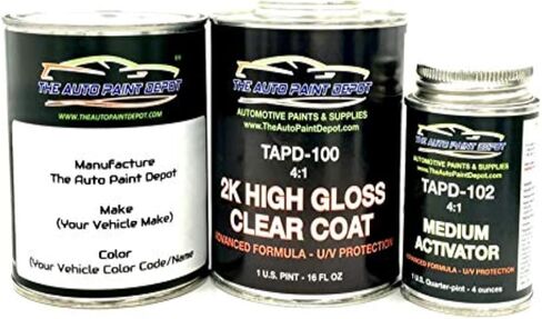 Auto Paint Depot Touch Up Paint for Pontiac Grand Prix-Dark True Green Metallic 34/WA401E (All Years, All Models) One Ounce with Clear Coat in Saudi Arabia