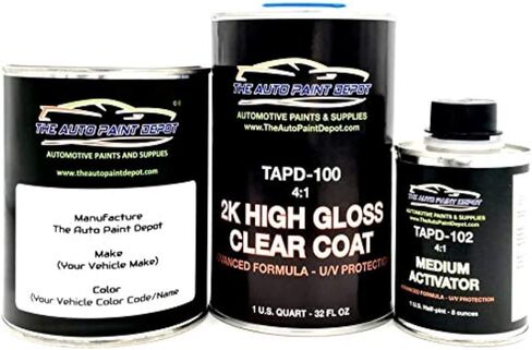 Auto Paint Depot Touch Up Paint for Pontiac Grand Prix-Dark True Green Metallic 34/WA401E (All Years, All Models) One Ounce with Clear Coat in Saudi Arabia